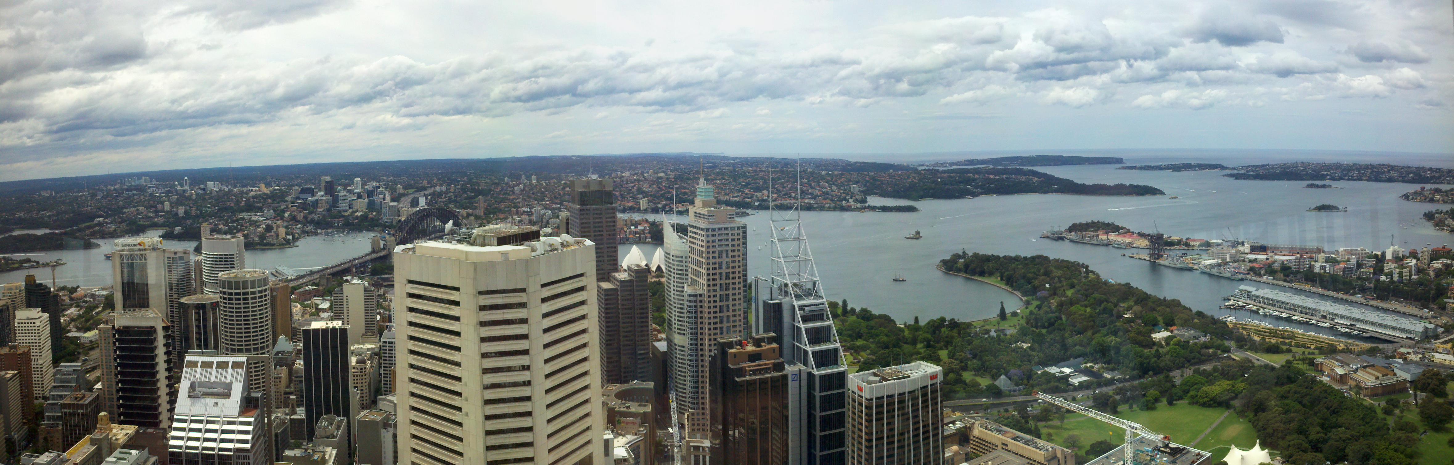 Northern View from Sydney Tower